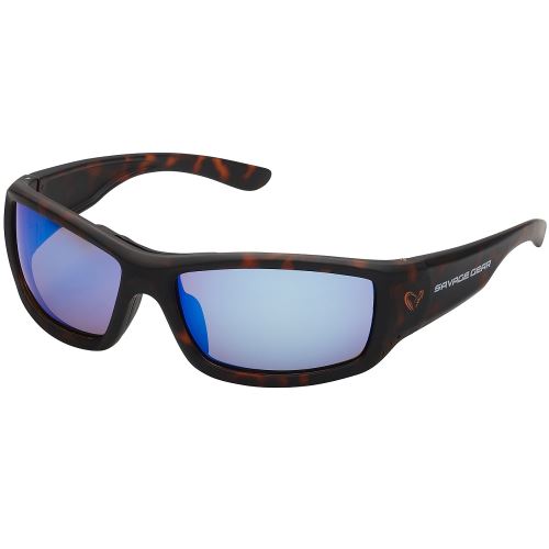 Savage Gear Okuliare Polarized Sunglasses Floating Blue Mirror