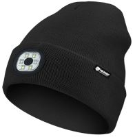 Holdcarp Čiapka LED Light Beanie Black