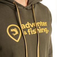 Adventer & Fishing Mikina Bavlnená Khaki (4)