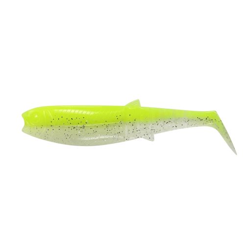 Savage Gear Gumová Nástraha Cannibal Shad Fluo Yellow Glow