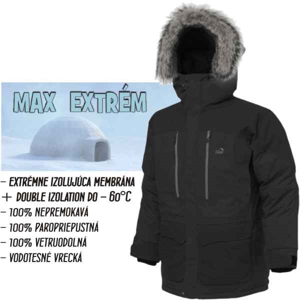 Geoff anderson bunda usque down parka pirate black - xxxl