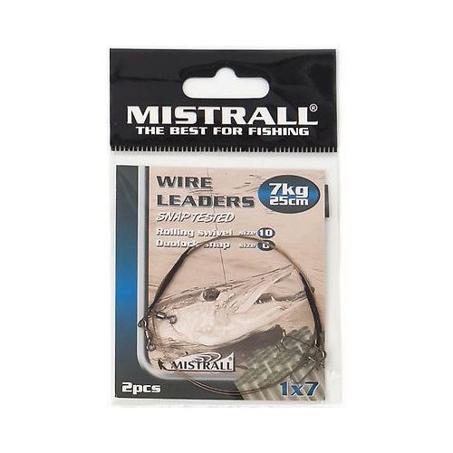 Mistrall Oceľové Lanko Wire Leaders 25cm