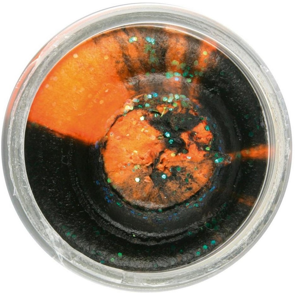 Berkley cesto na pstruhy troutbait black orange glitter