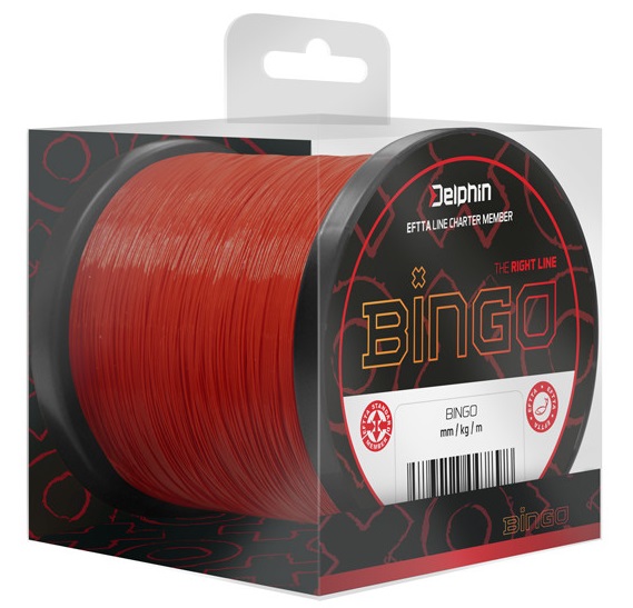 Delphin vlasec bingo - priemer 0,28 mm / nosnosť 6,5 kg / návin 600 m