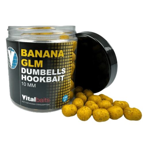 Vitalbaits Dumbells Banana GLM 150 g 10 mm