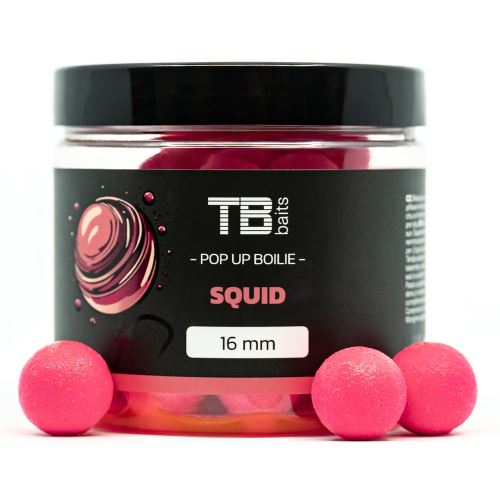 TB Baits Plávajúce Boilie Pop-Up Squid + NHDC 65 g