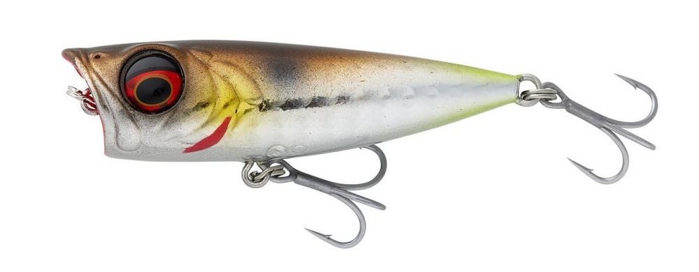 E-shop Savage gear wobler micro popper brown mullet - 5,5 cm 5,4 g