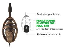 Zfish Sada Krmítok Method Feeder Set ZFX + Formička (6)