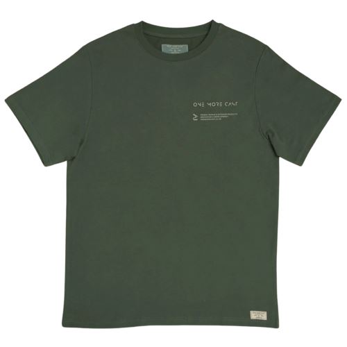 One More Cast Tričko OMC The Intelligent T - Forest Green