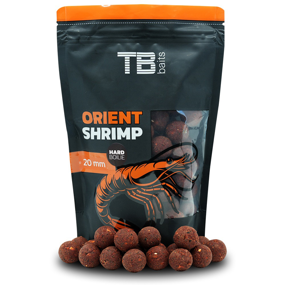 E-shop Tb baits hard boilie orient shrimp - 1 kg 24 mm