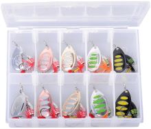 Savage Gear Rotačky Rotex Spinner Kit 2 3a 3 8 g Sinking 10 ks