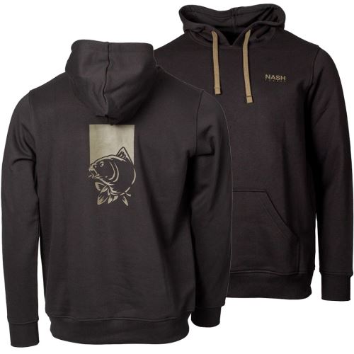 Nash Mikina Make It Happen Hoody Fish Logo Black