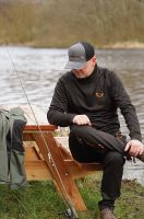 Savage Gear Mikina Regenerator Half Zip Fleece Kombu Green - XL (3)