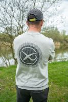 Matrix Tričko Large Logo T-Shirt Marl Grey Lime (11)