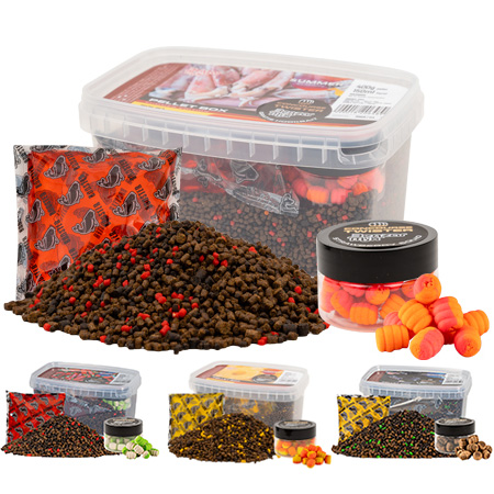 Benzar mix summer pellet box 400 g + twister nástraha + aróma sáčok - chili klobása