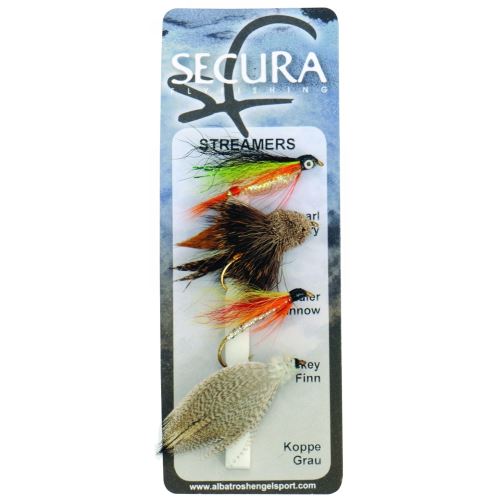 Secura Flyfishing Mušky Streamers 4 ks