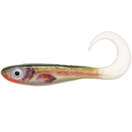 Abu Garcia Gumová Nástraha Mcperch Curly Svartzonker Real Trout