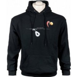 E-shop Carp´r´us mikina mouthsnagger čierna-veľkosť m
