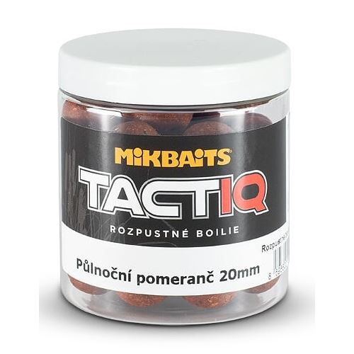 Mikbaits Rozpustné Boilies Tactiq Polnočný Pomaranč 250 ml