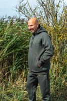 RidgeMonkey Mikina S Kapucňou APEarel ThermaPro Heavyweight Hoody Green (5)