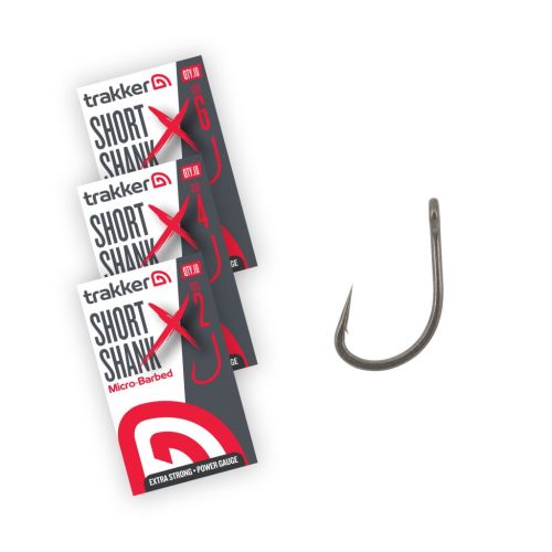 Trakker Háčiky Short Shank XS Hooks Micro Barbed