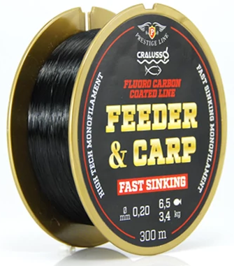 E-shop Cralusso vlasec feeder & carp line 150 m - 0,30 mm