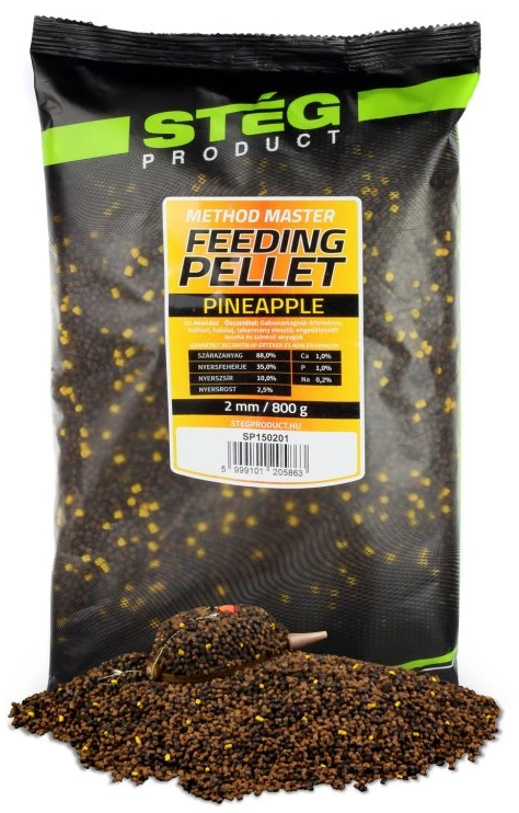 Stég pelety feeding pellet 800 g 2 mm - pineapple