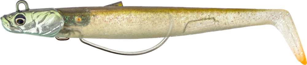 Savage gear gumová nástraha sandeel v2 wl clear sandeel - 11,5 cm 22 g