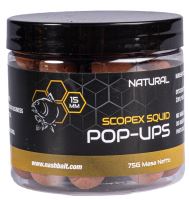 Nash Plávajúce Boilie Pop Ups Scopex Squid Natural 75 g (1)