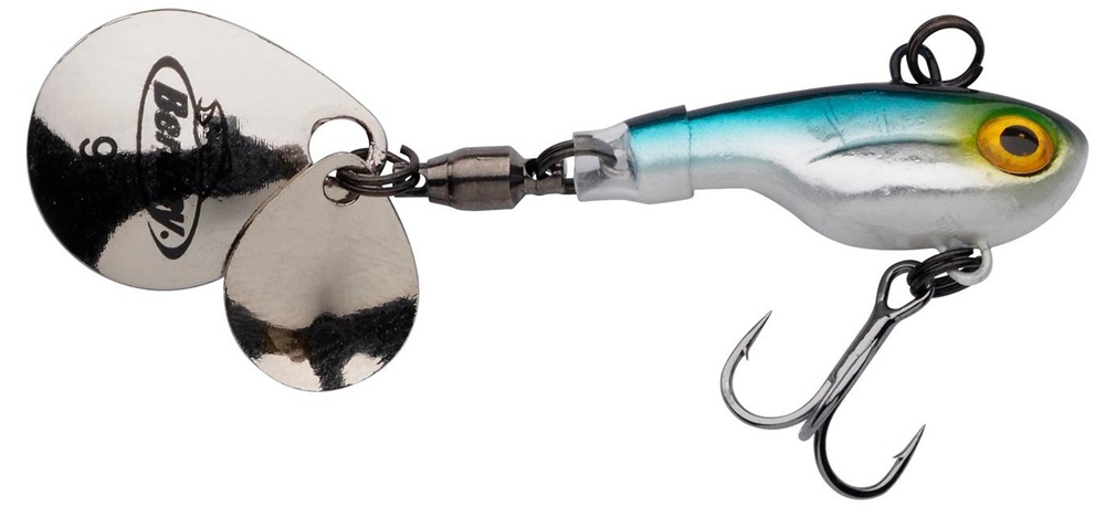 E-shop Berkley nástraha pulse spintail blue silver glitter - 5 cm 5 g