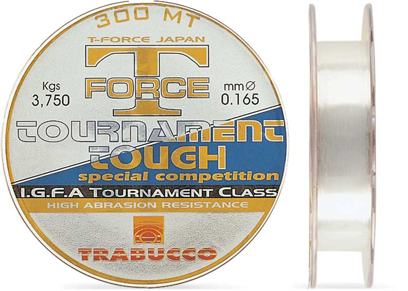 Trabucco  vlasec  t-force tournament tough 150 m crystal-priemer 0,128 mm nosnosť 2,1 kg