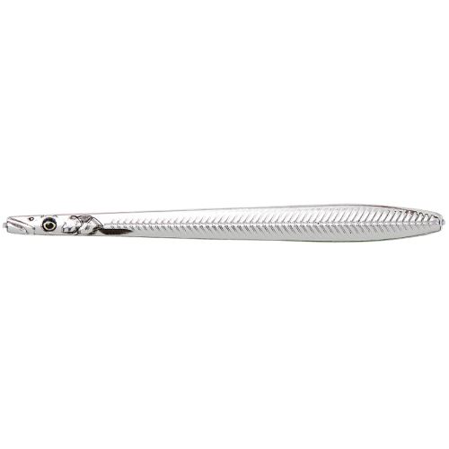 Savage Gear Line Thru Sandeel Nail Silver Plating - 10 cm 16 g