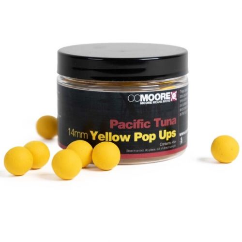 CC Moore Plávajúce Boilie Pacific Tuna Yellow Pop Up 14 mm