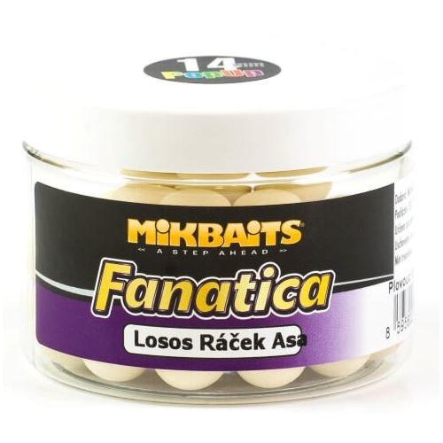 Mikbaits Plávajúce Boilies Fanatica Losos Ráček Asa