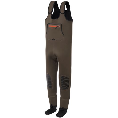 Scierra Brodiace Nohavice Kenai Neo 4 mm Chest Stockingfoot Brown