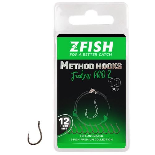 Zfish Háčiky Method Feeder Pro 2 10 ks