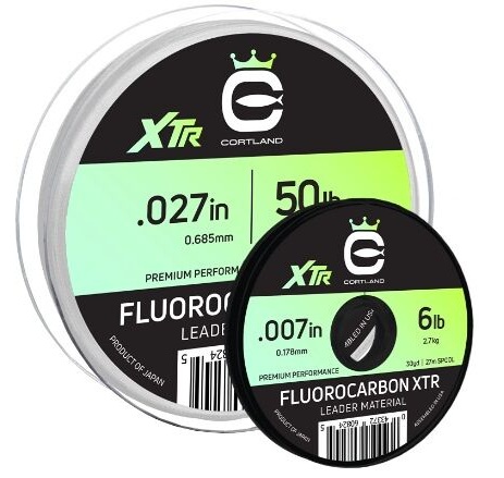 E-shop Cortland fluorocarbon návazcový xtr 30 yd - 8 lb