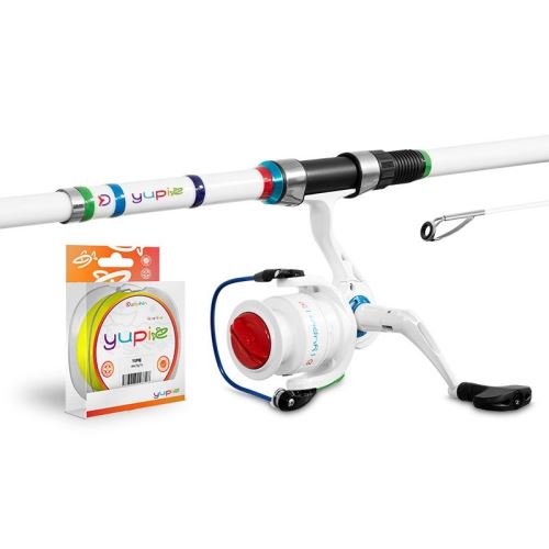 Delphin Detský Set YUPIE Prút 1,8 m 40 g + Navijak 3T + Vlasec 0,22 mm