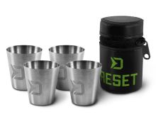 Delphin Set Nerezových Pohárikov Reset 4v1