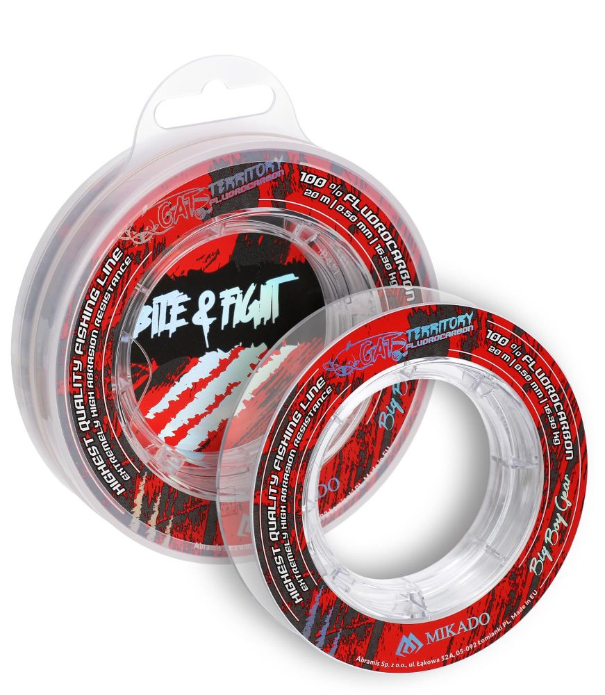 Mikado vlasec fluocarbon cat territory 20 m - 1,20 mm 78,00 kg