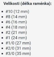 RedBass Háčik Spinning Cheburashka Hooks 825 Sickle 10 ks (2)