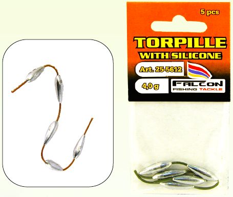 E-shop Falcon torpila so silikónom-3g