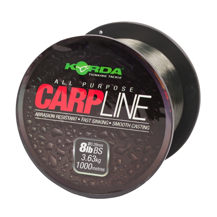 Korda vlasec carp line 1000 m - 0,28 mm 8 lb