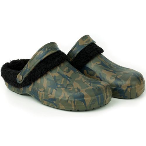 Fox Nazúvaky Chunk Camo fleece Clogs