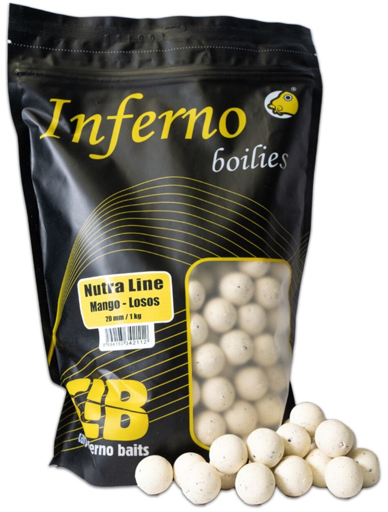 Carp inferno boilies nutra line mango losos 1 kg 20 mm