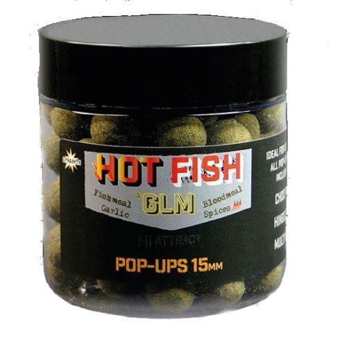 Dynamite Baits Pop Ups Hot Fish GLM 15 mm