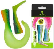 Gunki Náhradné chvostíky Grouper S Fire Tiger 18 cm