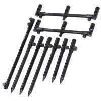 Giants Fishing Stojan Black Rod Pod 3 Rods (1)