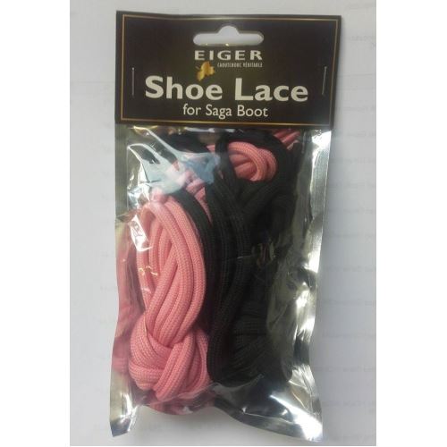 Eiger Šnúrky Shoe Lace F Saga Boot Pink Black