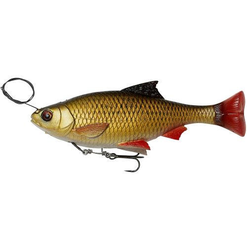 Savage Gear Gumová Nástraha 4D Line Thru Pulse Tail Roach Rudd